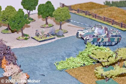 Trapped! And under close range 75mm HE and MG fire. Trapped! And under close range 75mm HE and MG fire.