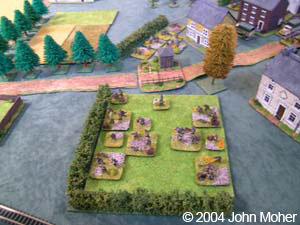 The second German Company masses for the attack. The second German Company masses for the attack.
