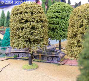 Up onto the high ground along the railway... Up onto the high ground along the railway...