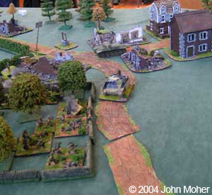 T-34 opens up on the fleeing Pz.IIIN. T-34 opens up on the fleeing Pz.IIIN.