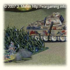 'Dragon Armor' Panther & 'AB Figures' German Infantry. 'Dragon Armor' Panther & 'AB Figures' German Infantry.