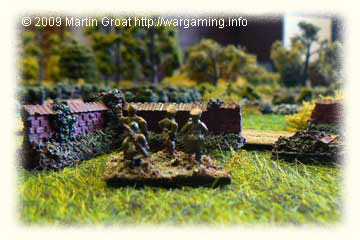 Allied Battalion Commander surveys the terrain. Allied Battalion Commander surveys the terrain.