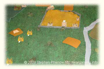 Allied Infantry approach the field in the centre of the Valley. Allied Infantry approach the field in the centre of the Valley.